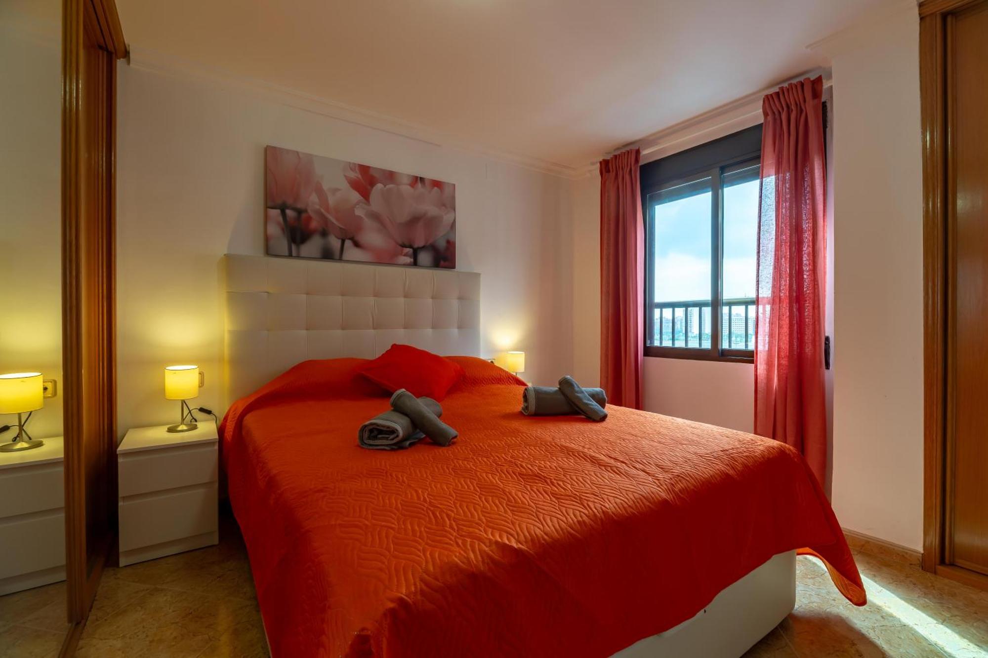 Moderno Y Acogedor Apartamento Para 6 Personas Valencia Exterior photo